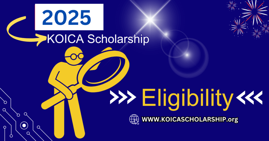 KOICA Scholarship Eligibility Criteria 2025