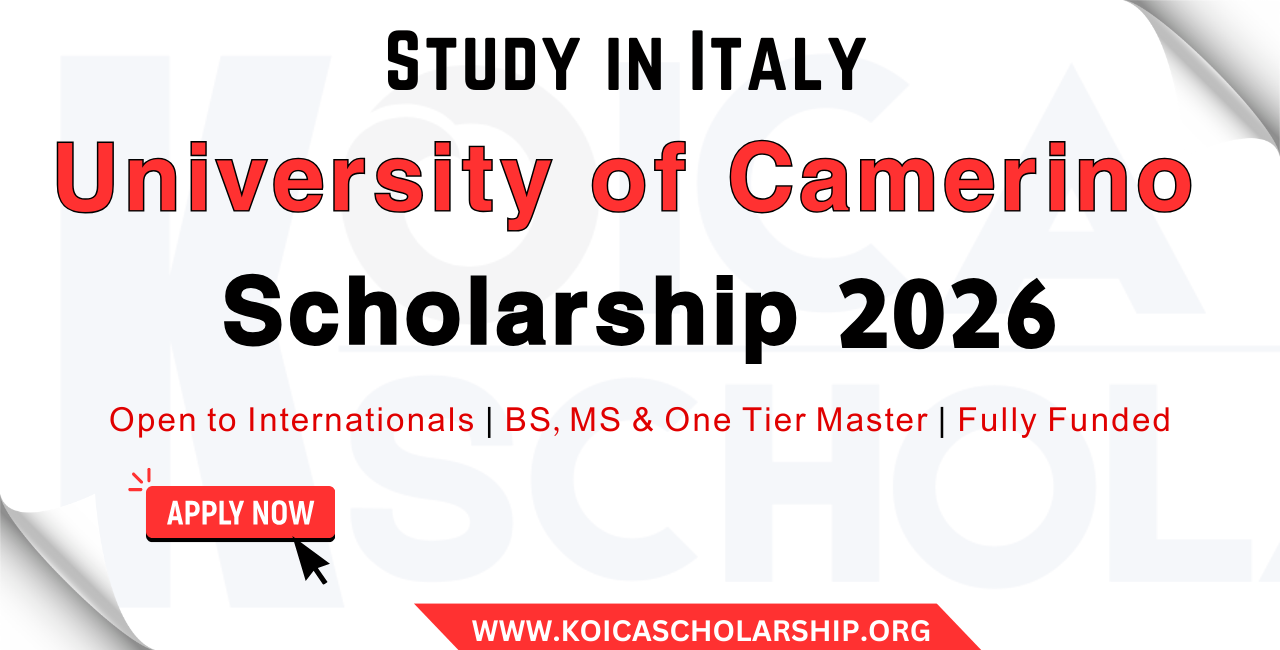 University of Camerino Scholarship 2026