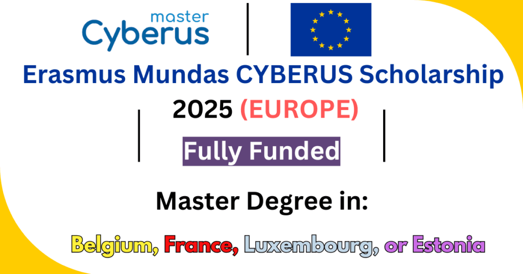 Erasmus Mundus CYBERUS Scholarship