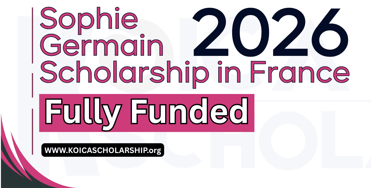 Sophie Germain Scholarship 2026 in France