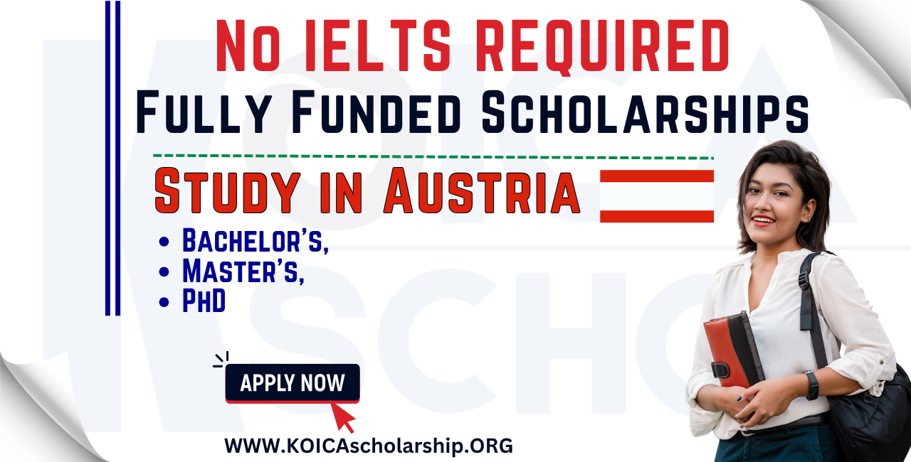 Scholarships in Austria Without IELTS