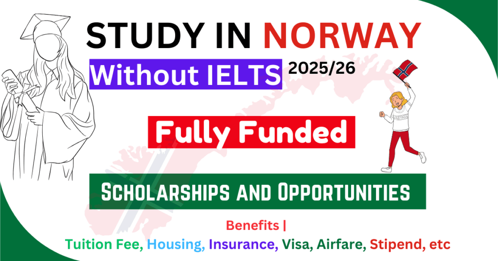 Study in Norway Without IELTS