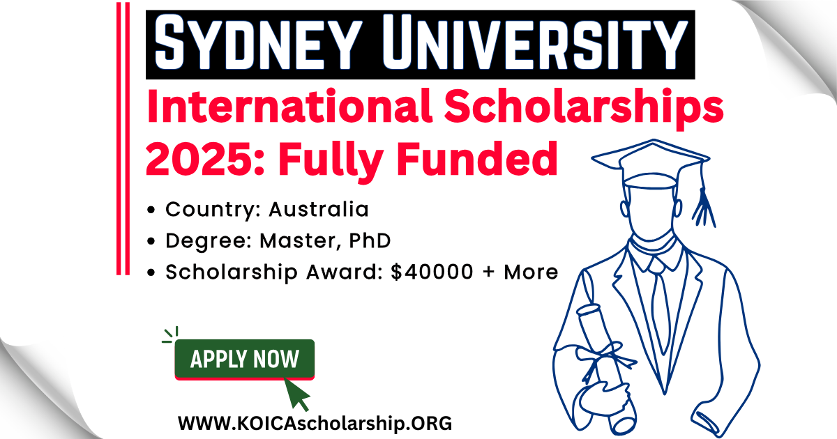 University of Sydney International Scholarships