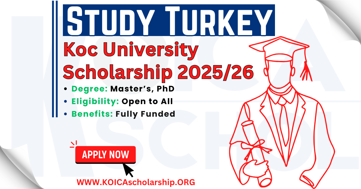 Koc University Fully Funded Scholarship