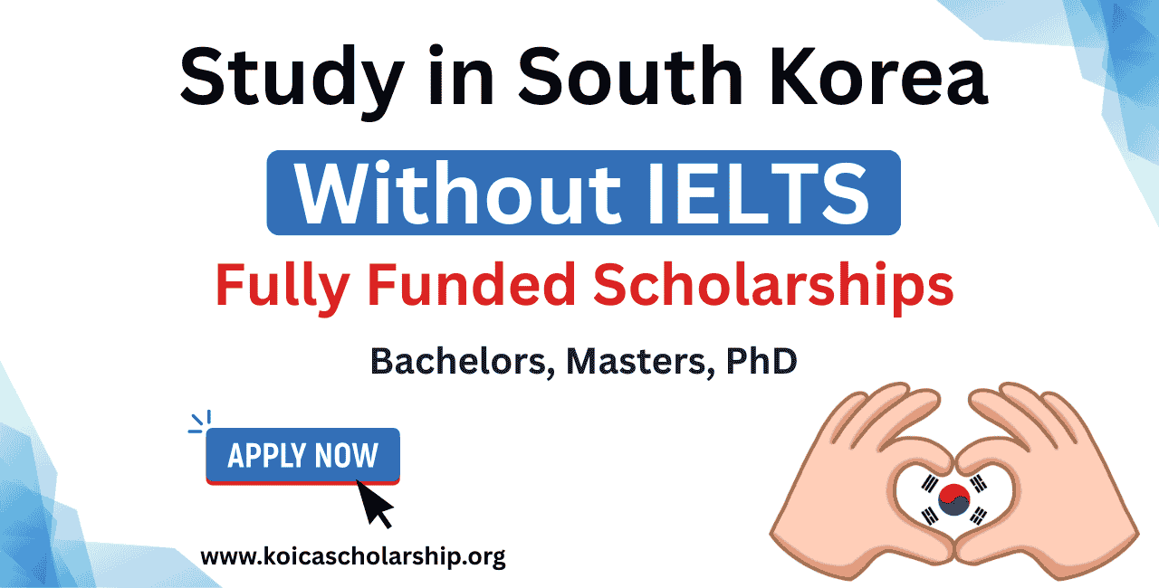 Study in South Korea Without IELTS