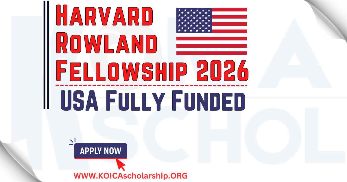 Harvard Rowland Fellowship