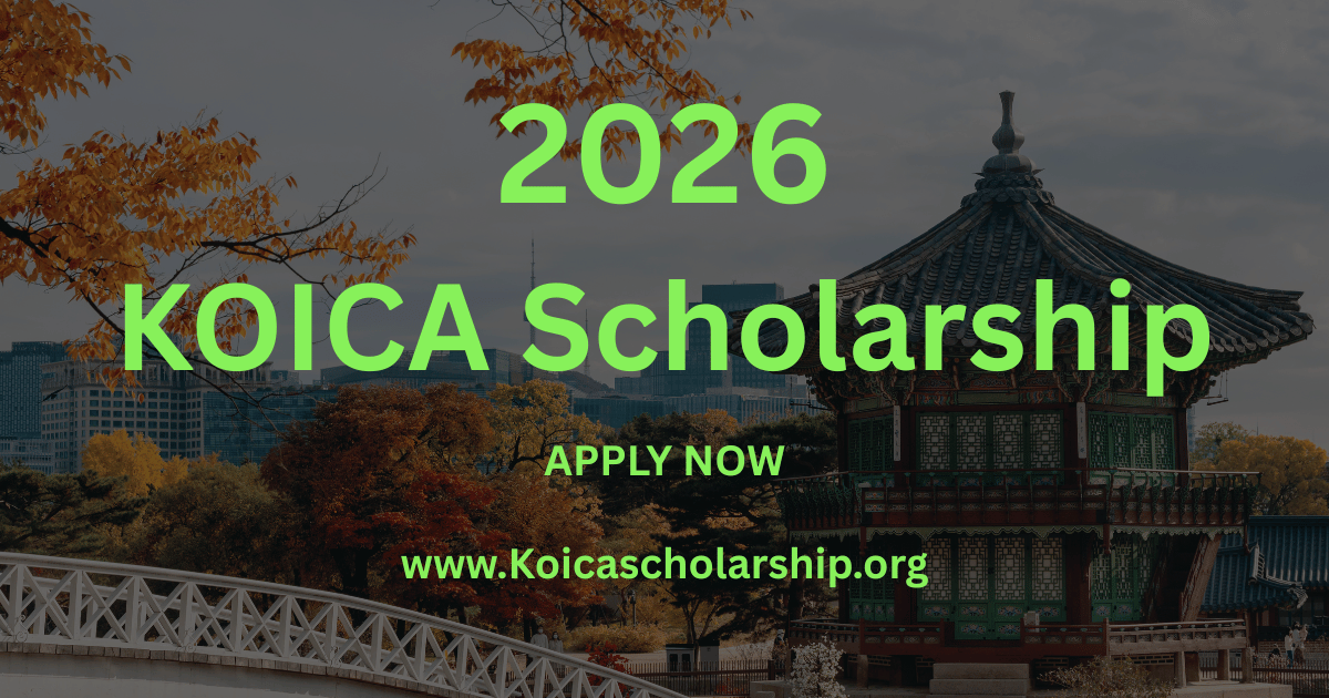 KOICA Scholarship 2026 - Fully Funded Study to South Korea