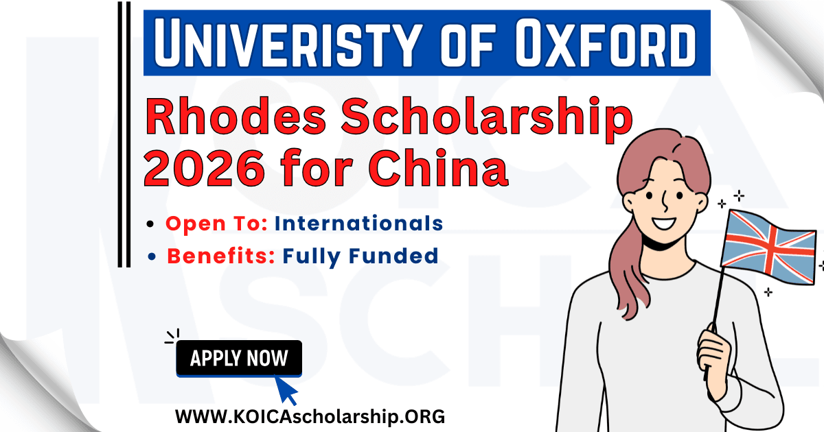 Rhodes Scholarship 2026 for China