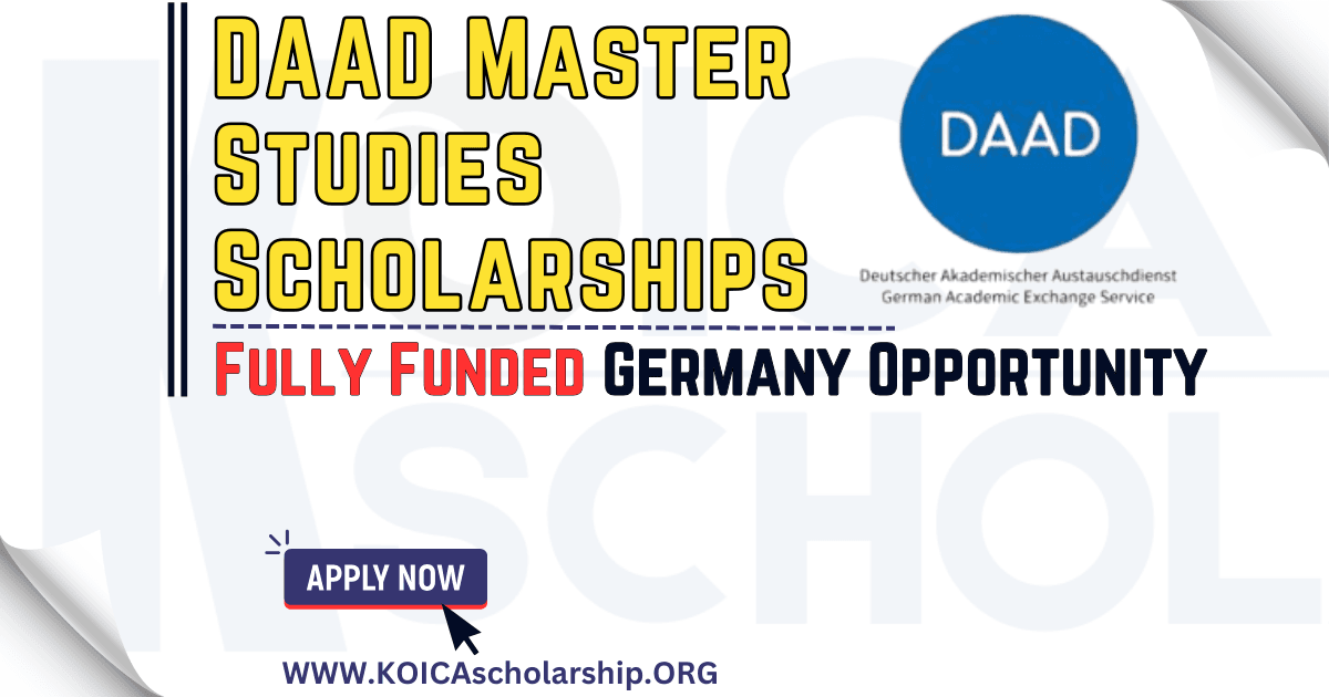 DAAD Master Studies Scholarships
