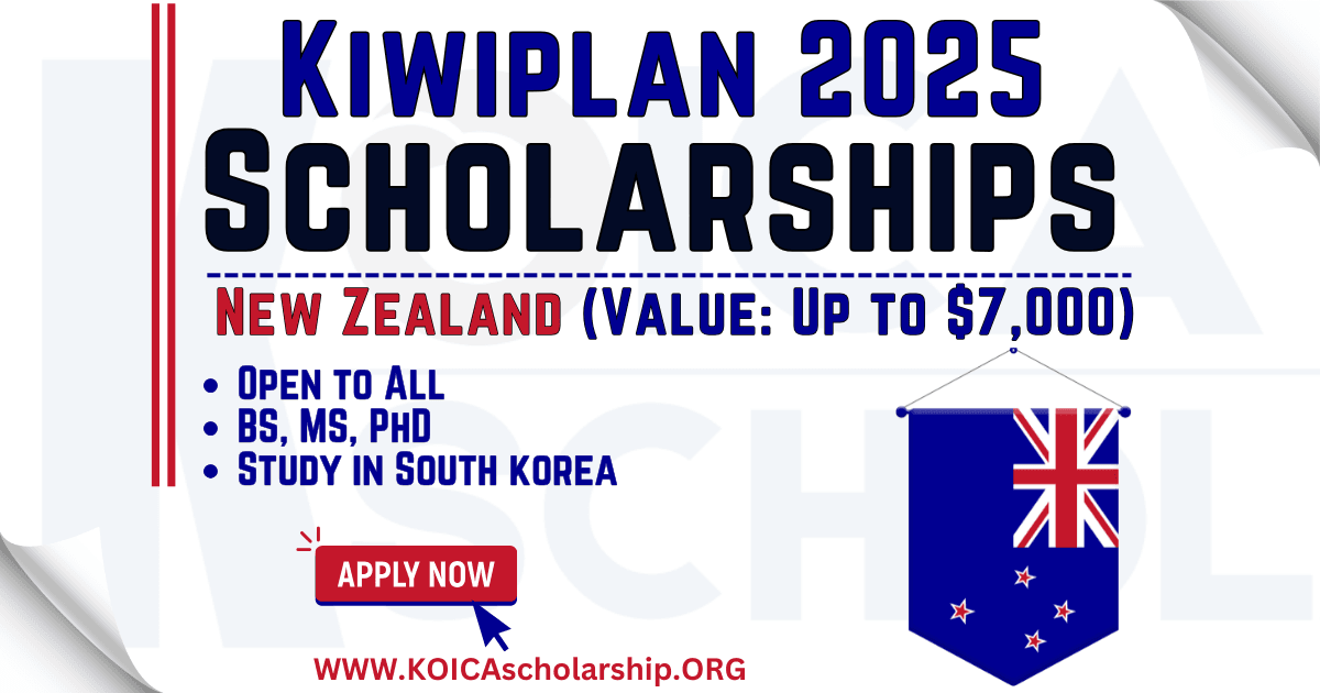 Kiwiplan Scholarship in New Zealand