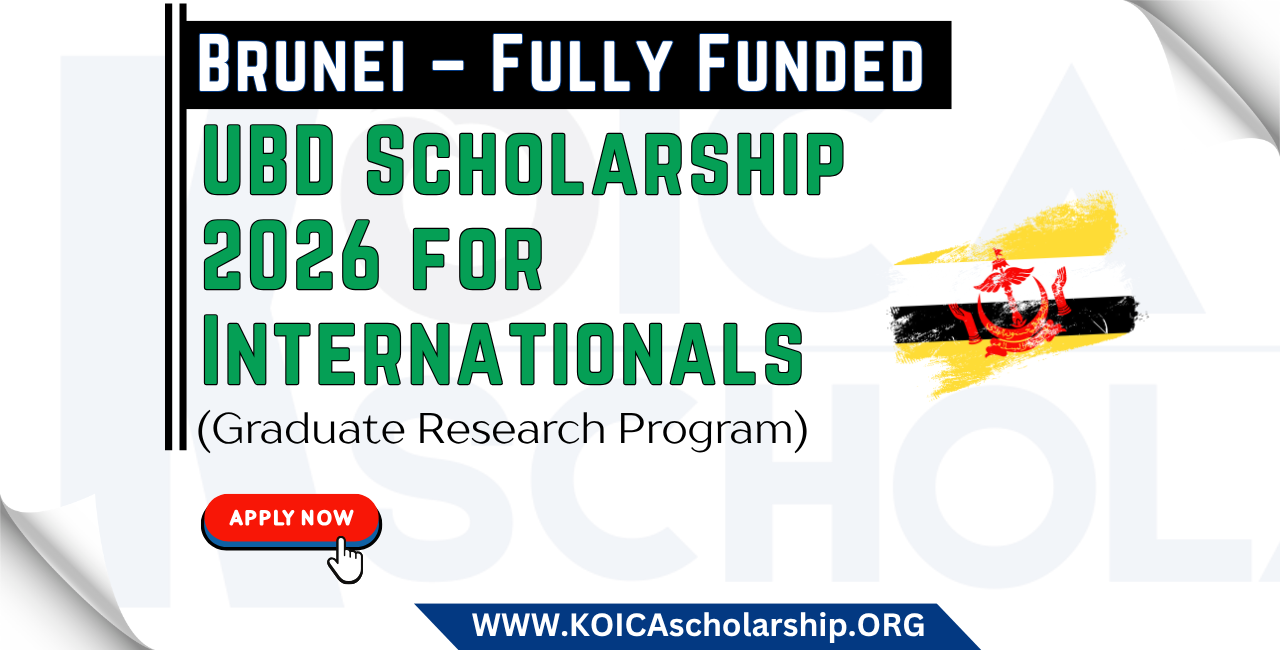 UBD Scholarship 2026 for Internationals