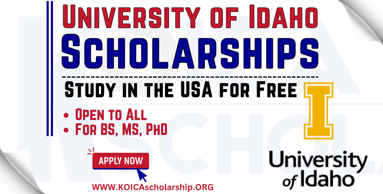 University of Idaho Scholarship 2026