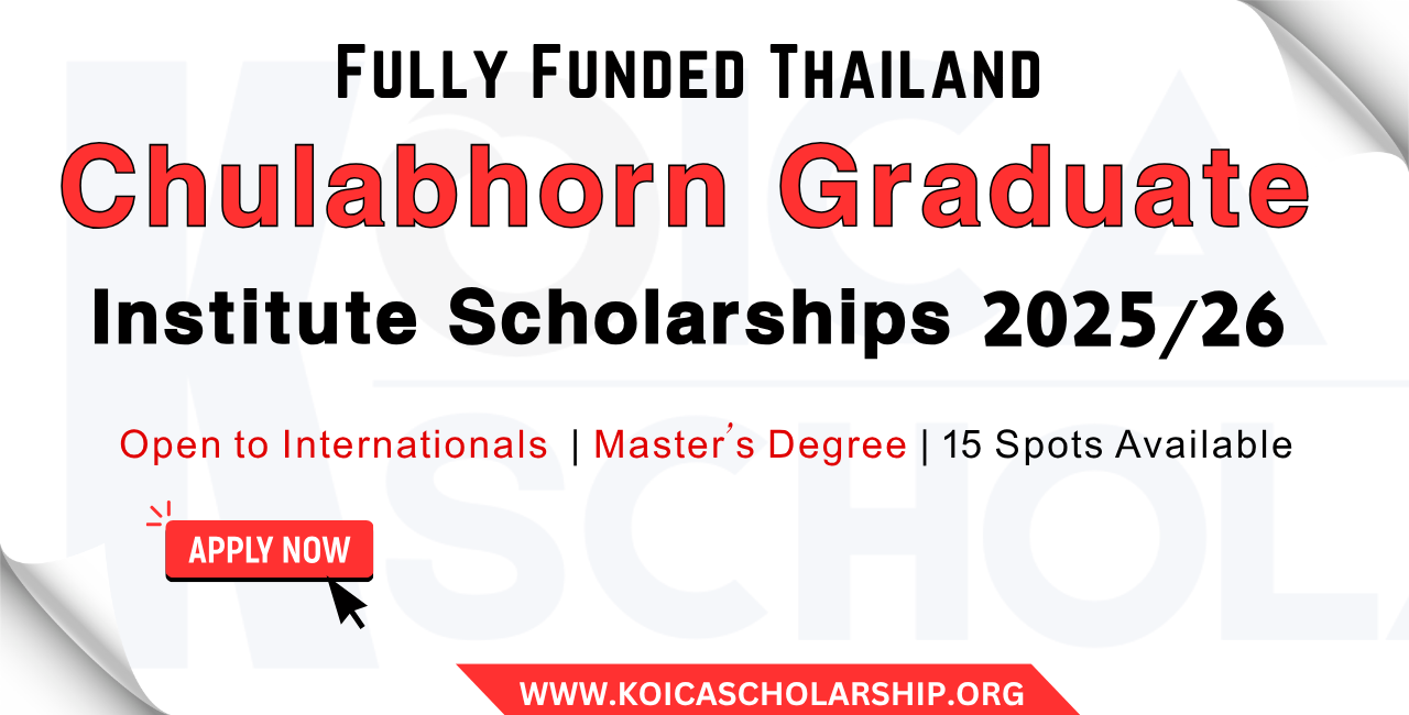 Chulabhorn Graduate Institute (CGI) Scholarship