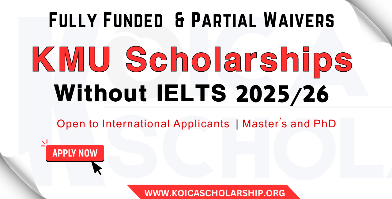 KMU Scholarships Without IELTS