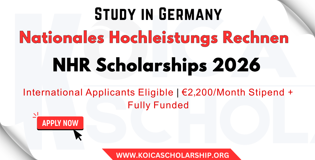 NHR Scholarships in Germany