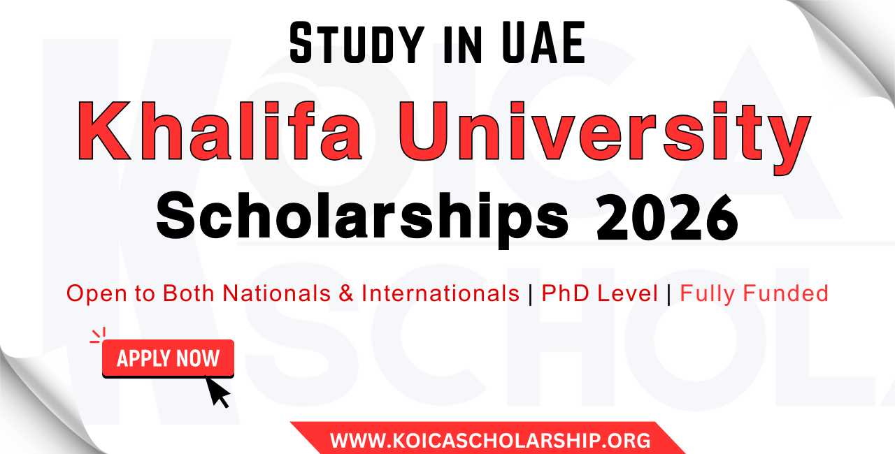 Khalifa University Scholarship 2026