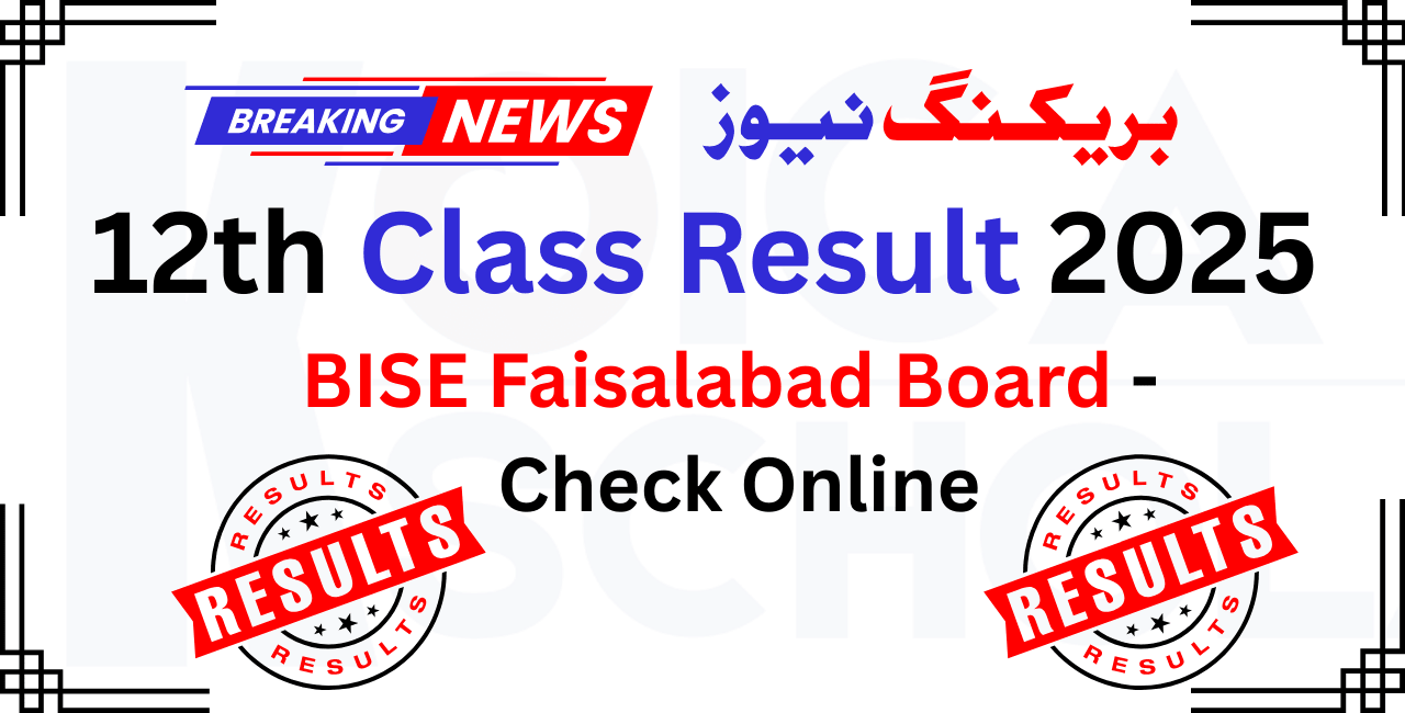 BISE Faisalabad 12th Class Result 2025 - Check Online