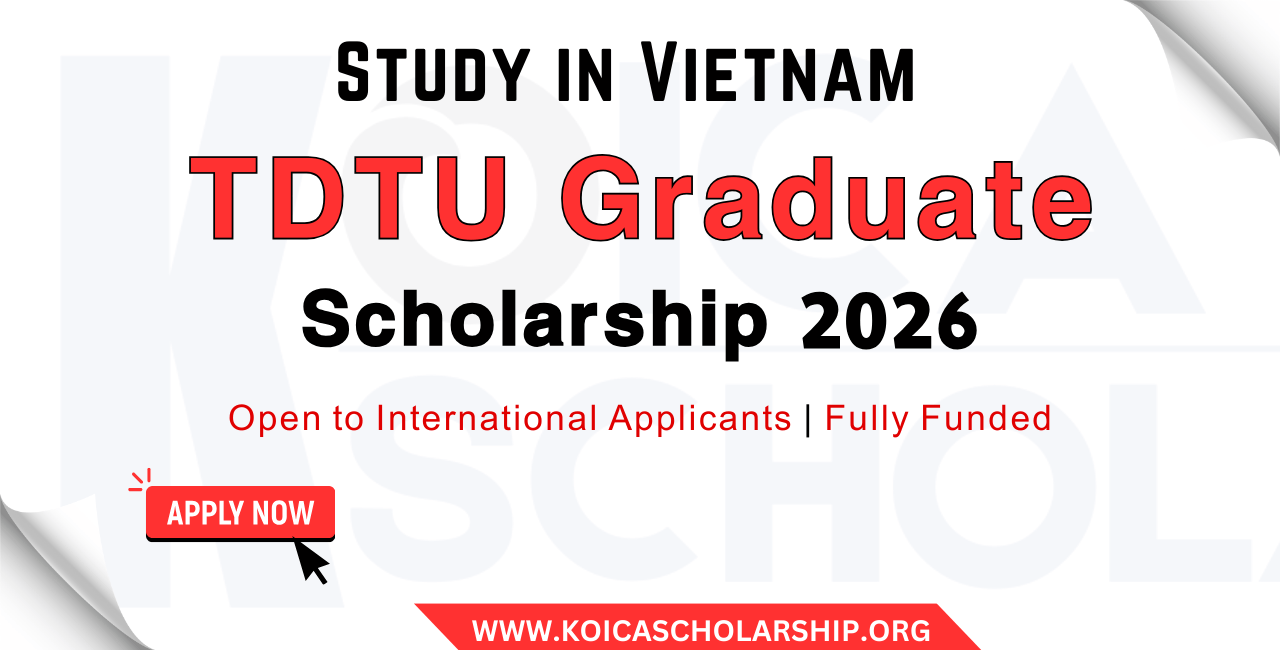 TDTU Graduate Scholarship 2026