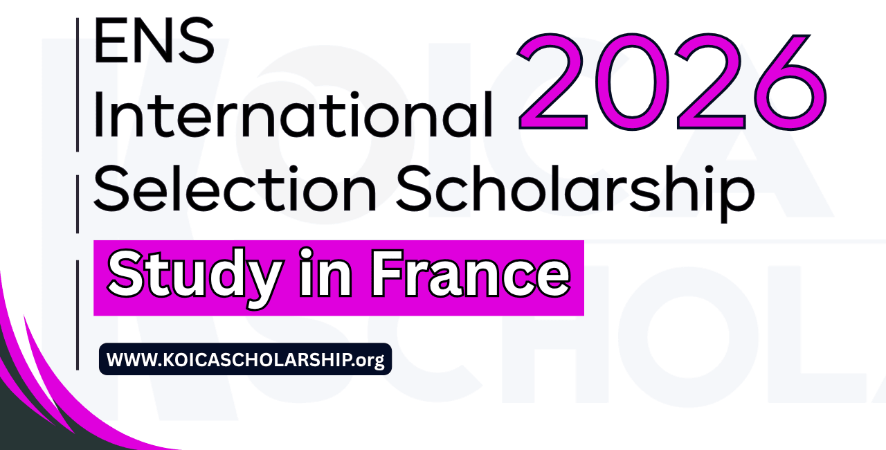 ENS International Selection Scholarship