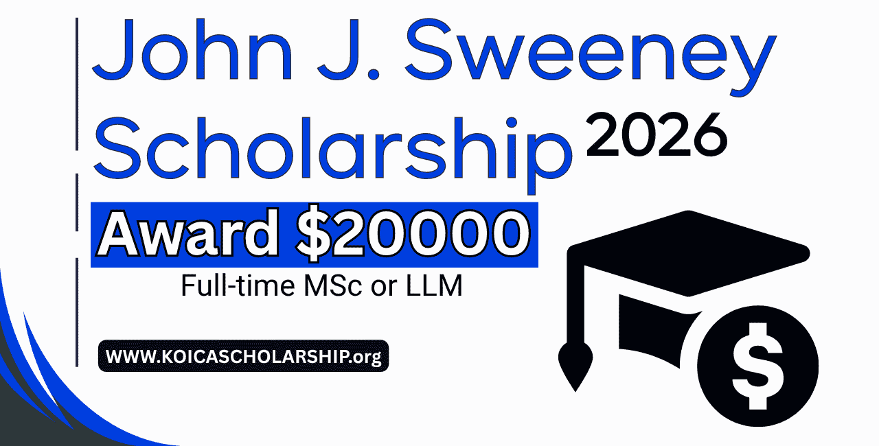 John J. Sweeney Scholarship