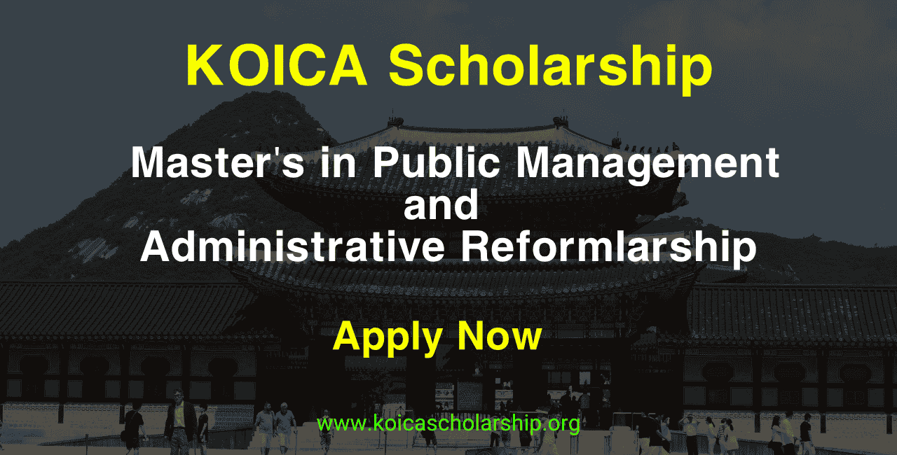 KOICA Scholarship 2026-1 for Master’s in Public Management and Administrative Reform