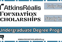 AtkinsRéalis Foundation Scholarship