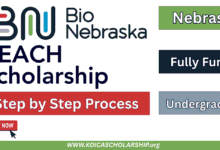 Bio Nebraska REACH Scholarship