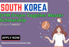 DTM Dream Together Master Scholarship