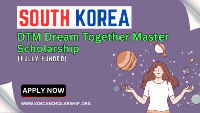 DTM Dream Together Master Scholarship