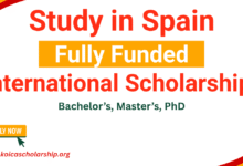 International Spain Scholarships for Undergraduate, Masters and PhD
