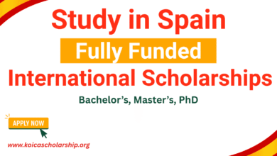 International Spain Scholarships for Undergraduate, Masters and PhD