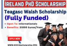 Ireland Teagasc Walsh Scholarship
