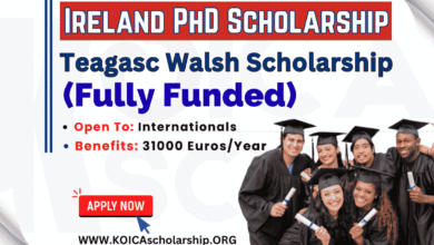 Ireland Teagasc Walsh Scholarship