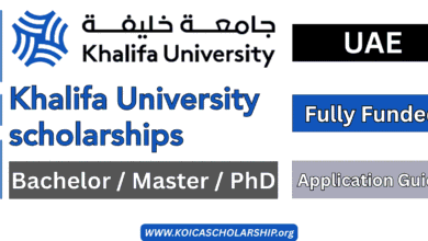 Khalifa University scholarships