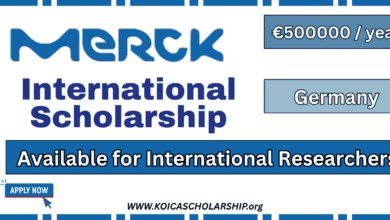 Merck International Scholarship For Research in Germany