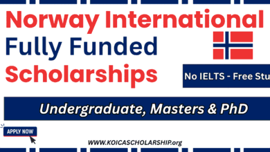 Norway International Scholarships for Undergraduate, Masters & PhD