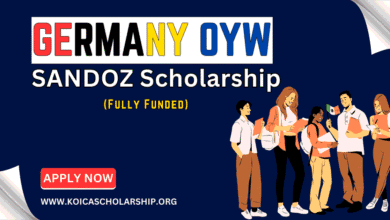 Germany OYW SANDOZ Scholarship