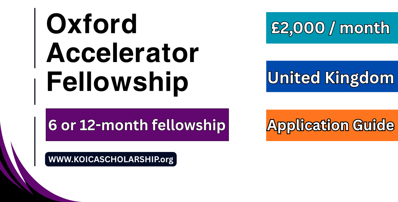Oxford Accelerator Fellowship Program