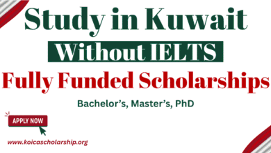 Scholarships in Kuwait Without IELTS
