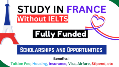 Study in France Without IELTS Scholarships