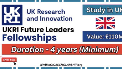UKRI Future Leaders Fellowships in UK
