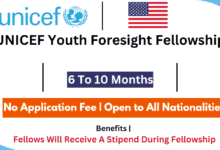 UNICEF Youth Foresight Fellowship