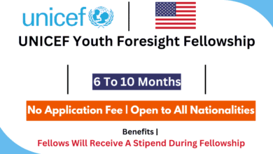 UNICEF Youth Foresight Fellowship
