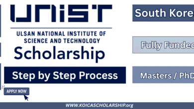 Ulsan UNIST University Scholarship