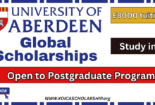 University of Aberdeen Global Scholarship