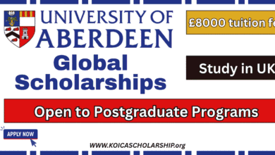 University of Aberdeen Global Scholarship