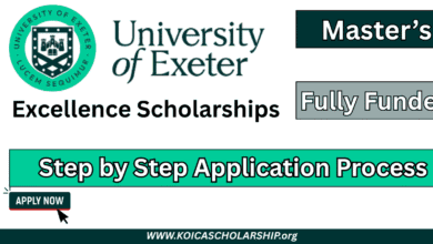 University of Exeter Excellence Scholarships