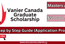 Vanier Canada Graduate Scholarship