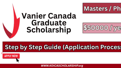 Vanier Canada Graduate Scholarship