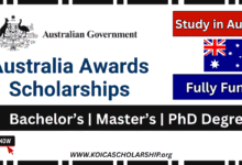Australia Awards Scholarships